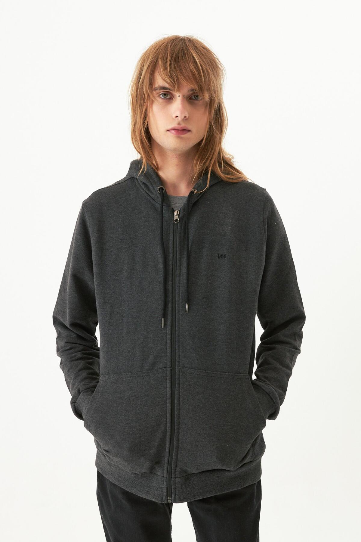 Campera Lisa con capucha Rus